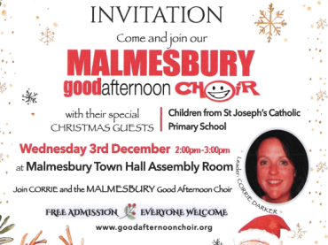 Your Christmas Invitation to The Malmesbury Afternoon Choir 